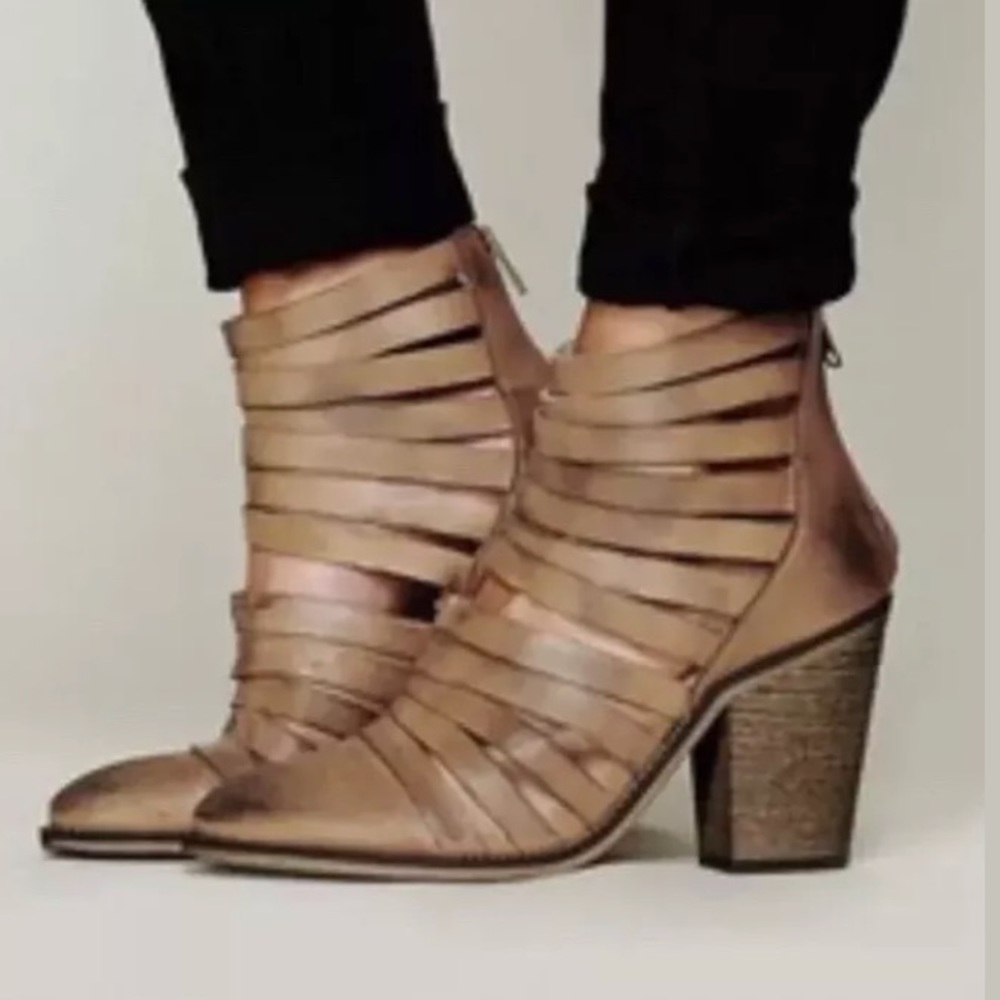 Women’s Free People Strappy ‘Hybrid’ bootie